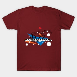 Jazz Piano Music T-Shirt